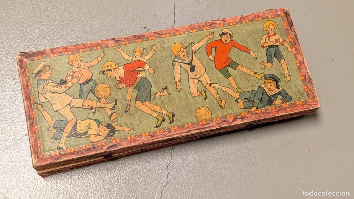 Giocattoli antichi e Giochi di collezione: NUMULITE R1 Hermosa caja juegos deporte GOAL ni&ntilde;os y ni&ntilde;as