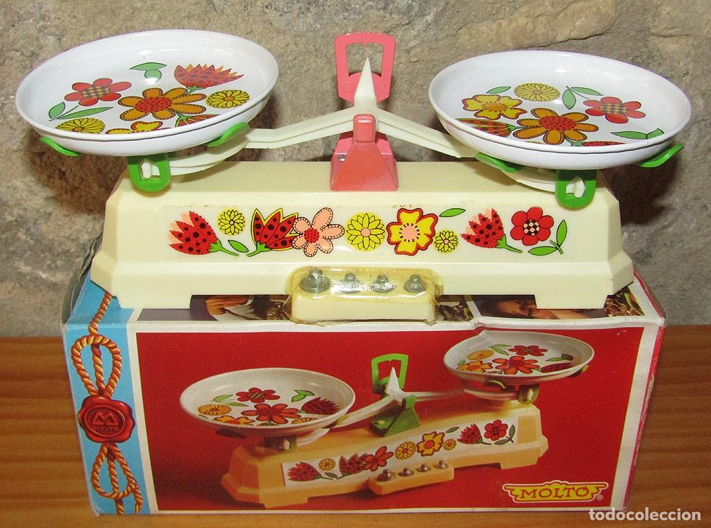 Juguetes antiguos y juegos de colecci&oacute;n: ANTIGUA BALANZA DE MOLTO - NUEVA Y EN SU CAJA ORIGINAL - A&Ntilde;OS 70