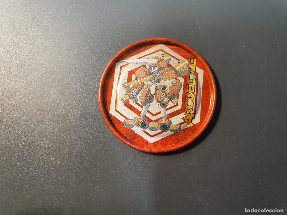 Juguetes antiguos y juegos de colecci&oacute;n: TAZO MAGIC BOX INT 1997 - METAL RAPPERS - MEDABOTS - N&ordm; 20