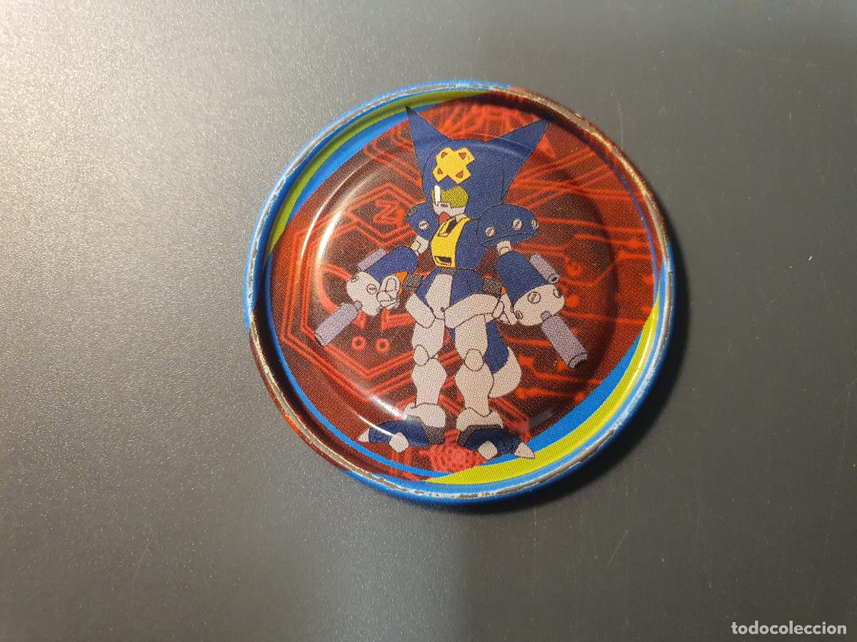 Brinquedos antigos e Jogos de cole&ccedil;&atilde;o: TAZO MAGIC BOX INT 1997 - METAL RAPPERS - MEDABOTS - N&ordm; 169