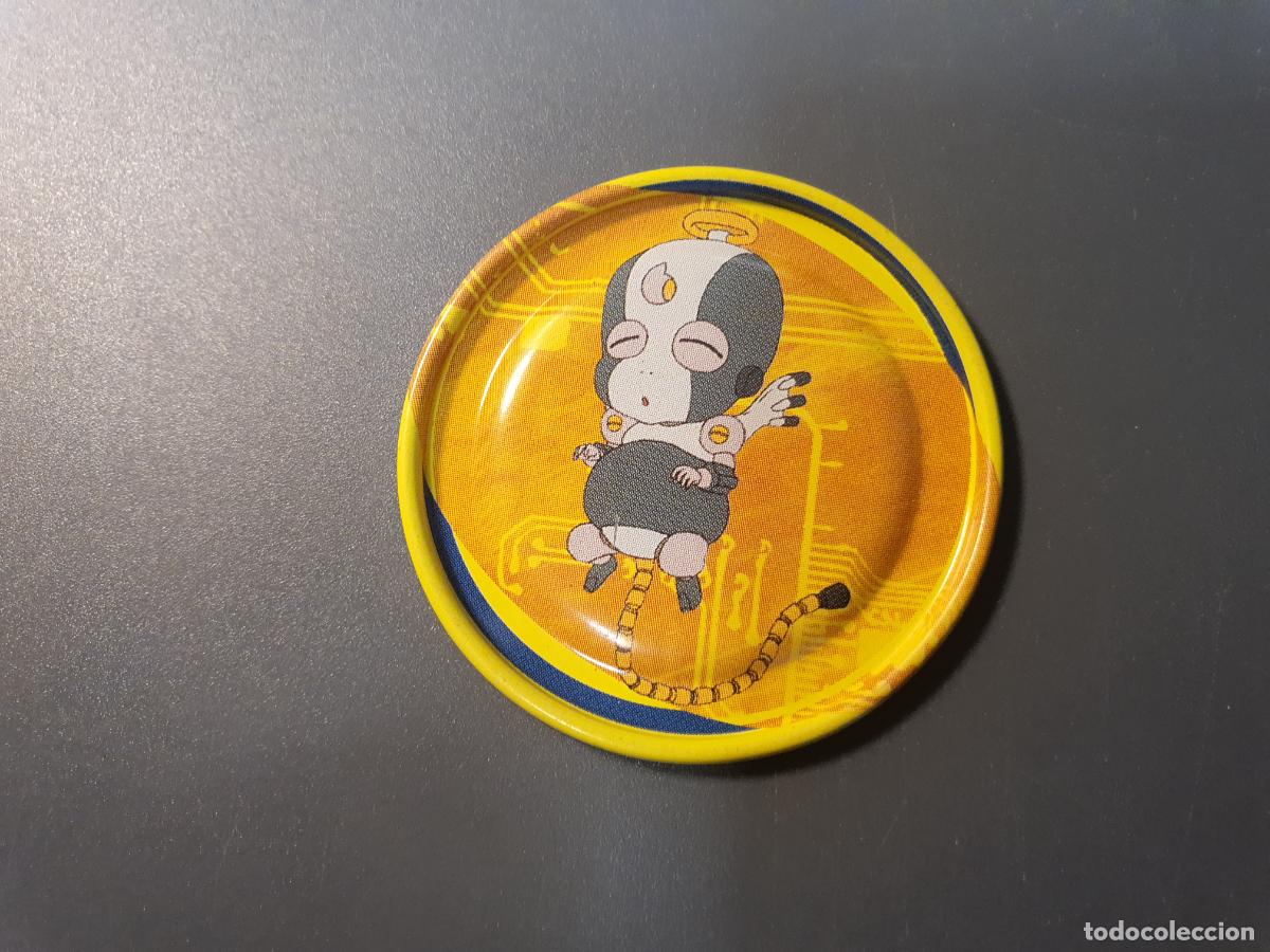 Brinquedos antigos e Jogos de cole&ccedil;&atilde;o: TAZO MAGIC BOX INT 1997 - METAL RAPPERS - MEDABOTS - N&ordm; 213