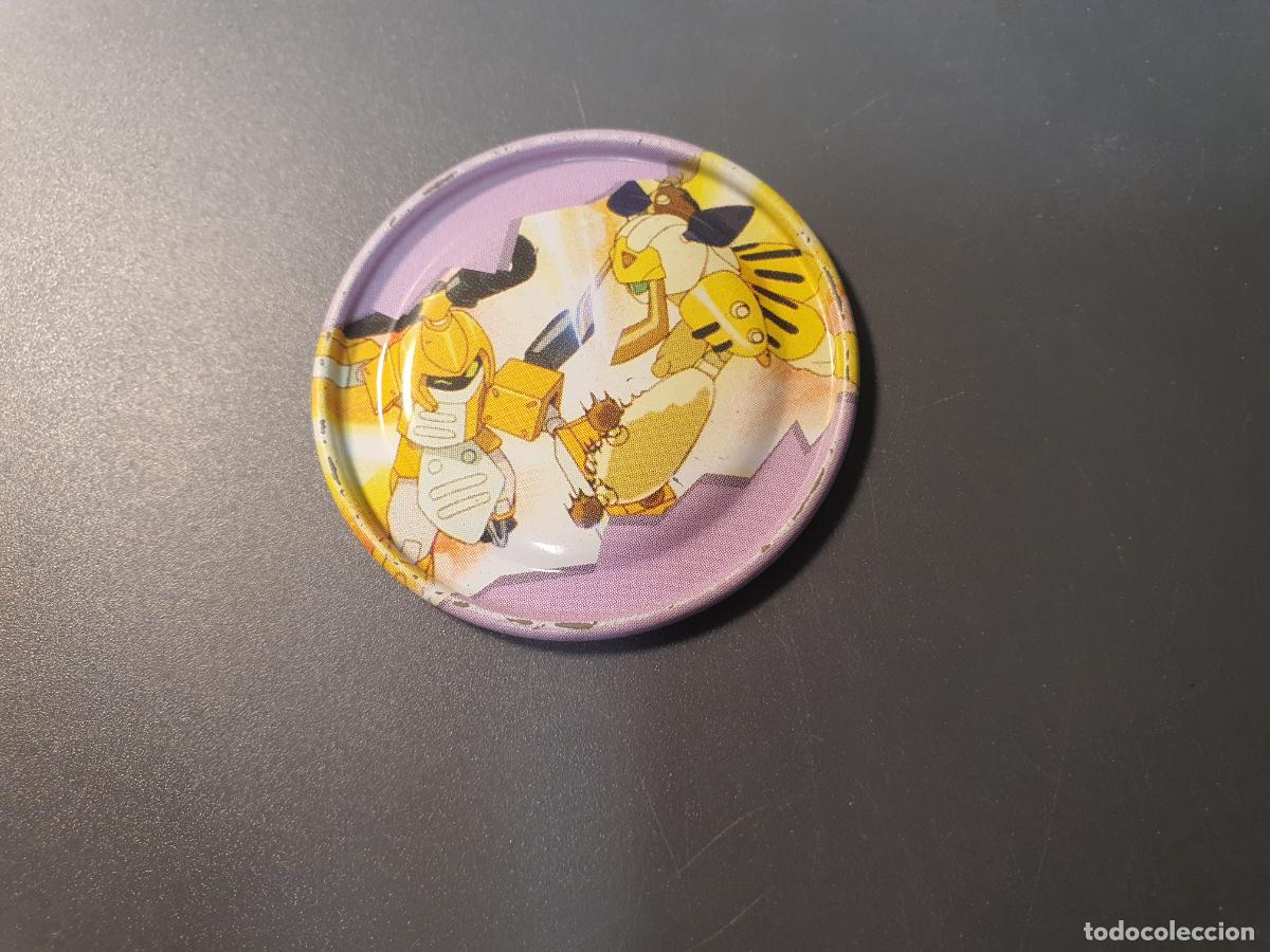 Juguetes antiguos y juegos de colecci&oacute;n: TAZO MAGIC BOX INT 1997 - METAL RAPPERS - MEDABOTS - N&ordm; 105