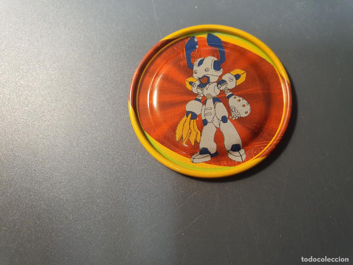 Juguetes antiguos y juegos de colecci&oacute;n: TAZO MAGIC BOX INT 1997 - METAL RAPPERS - MEDABOTS - N&ordm; 129