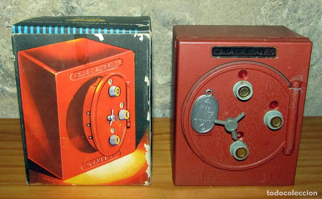 Juguetes antiguos y juegos de colecci&oacute;n: ANTIGUA HUCHA CAJA DE CAUDALES, DE SIMEX - A&Ntilde;OS 70 - NUEVA Y EN SU CAJA