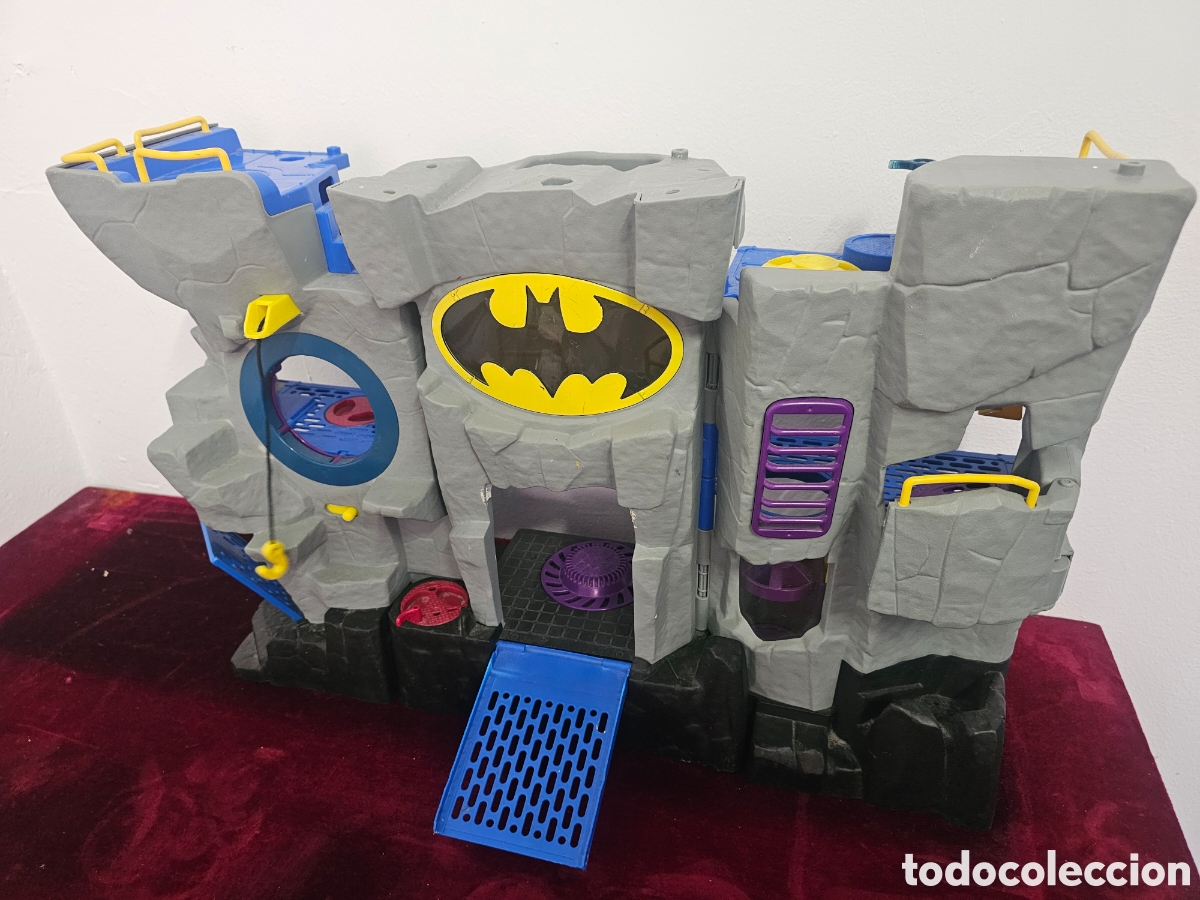Juguetes antiguos y juegos de colecci&oacute;n: Castillo Batcueva Imaginext de Fisher-Price / Guida / Cueva Batman Grande 2016