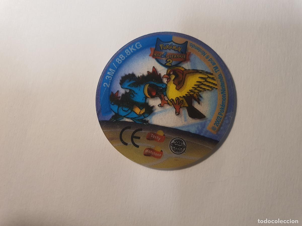 Jouets Anciens et Jeux de collection: TAZO POKEMON -- A&Ntilde;O 2002 -- POKEMON TAZOS LEAGUE 2 -- MATUTANO - ESPA&Ntilde;A -- N&ordm; 160 18