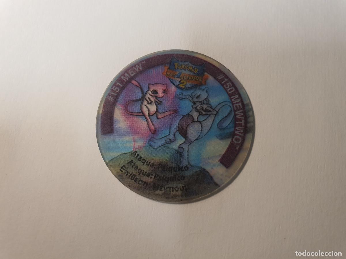 Jouets Anciens et Jeux de collection: TAZO POKEMON -- A&Ntilde;O 2002 -- POKEMON TAZOS LEAGUE 2 -- MATUTANO - ESPA&Ntilde;A -- N&ordm; 150 151
