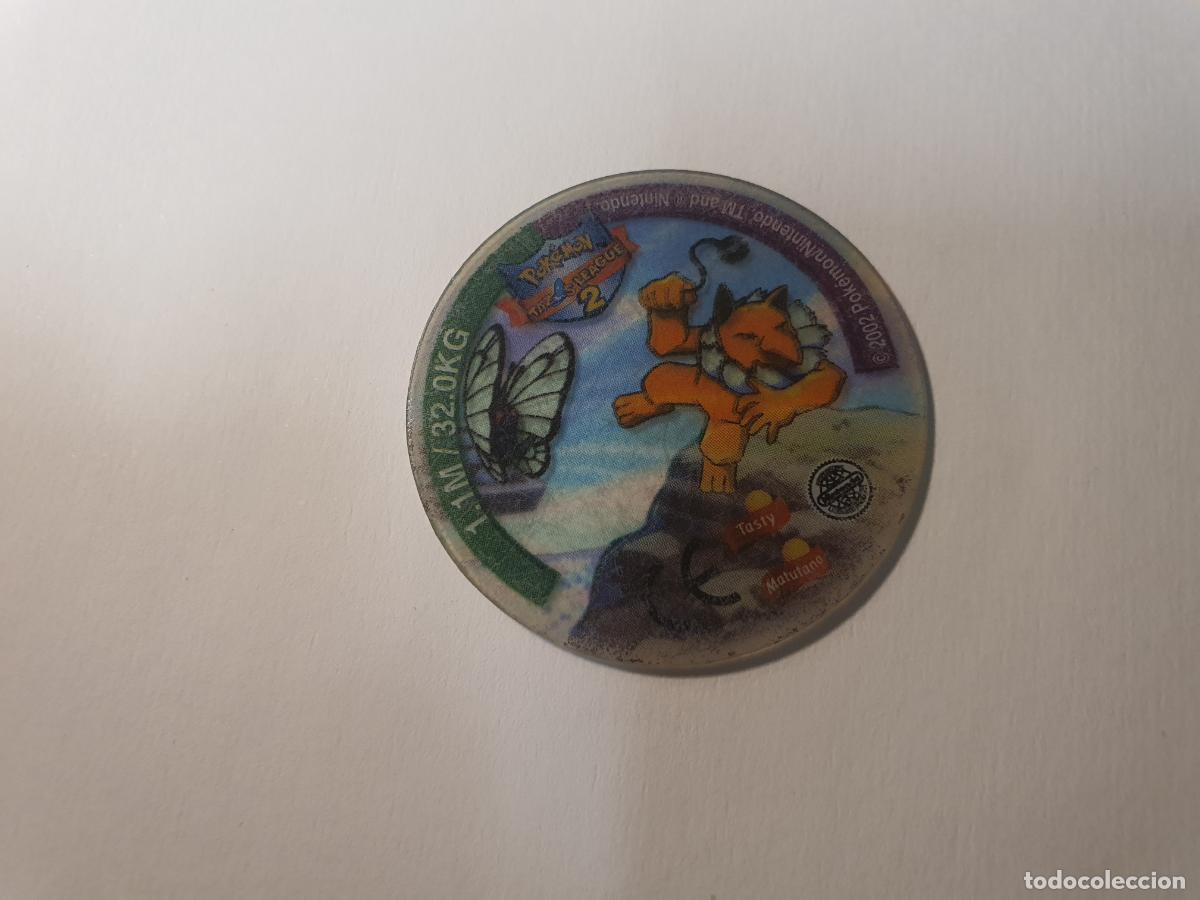 Juguetes antiguos y juegos de colecci&oacute;n: TAZO POKEMON -- A&Ntilde;O 2002 -- POKEMON TAZOS LEAGUE 2 -- MATUTANO - ESPA&Ntilde;A -- N&ordm; 97 12
