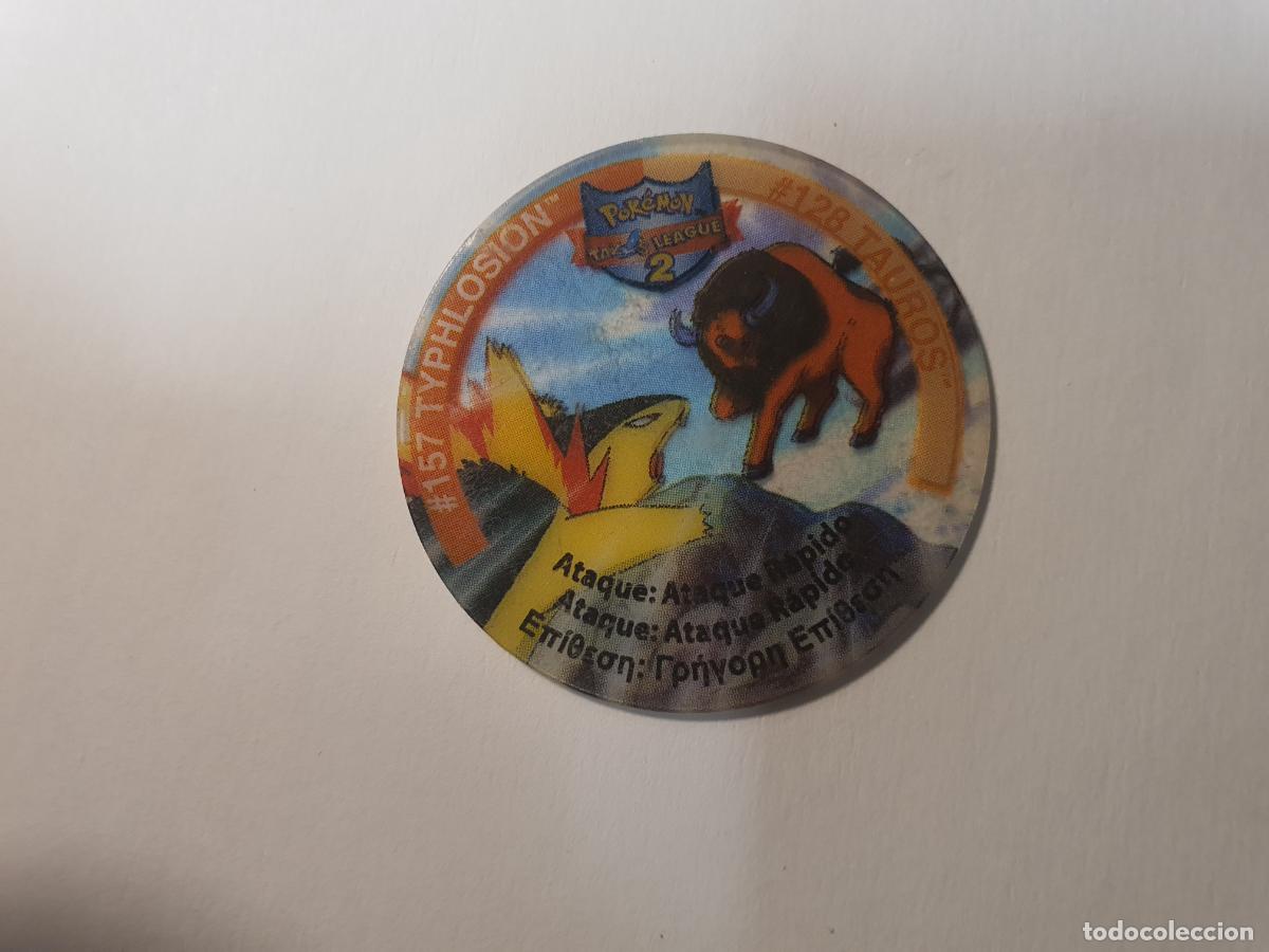 Juguetes antiguos y juegos de colecci&oacute;n: TAZO POKEMON -- A&Ntilde;O 2002 -- POKEMON TAZOS LEAGUE 2 -- MATUTANO - ESPA&Ntilde;A -- N&ordm; 157 128