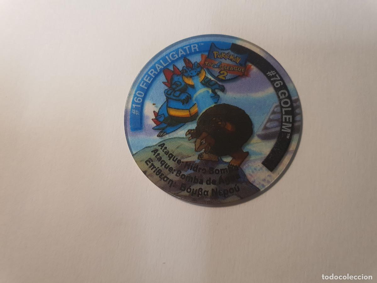 Juguetes antiguos y juegos de colecci&oacute;n: TAZO POKEMON -- A&Ntilde;O 2002 -- POKEMON TAZOS LEAGUE 2 -- MATUTANO - ESPA&Ntilde;A -- N&ordm; 160 76