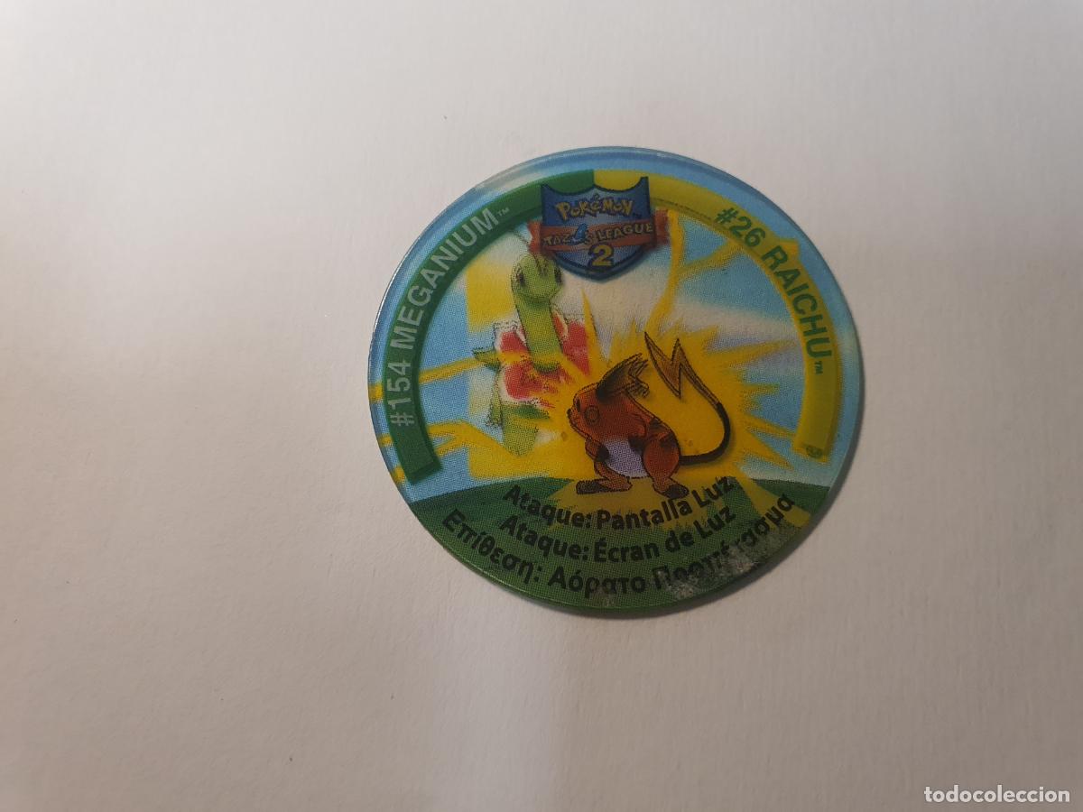 Juguetes antiguos y juegos de colecci&oacute;n: TAZO POKEMON -- A&Ntilde;O 2002 -- POKEMON TAZOS LEAGUE 2 -- MATUTANO - ESPA&Ntilde;A -- N&ordm; 154 26