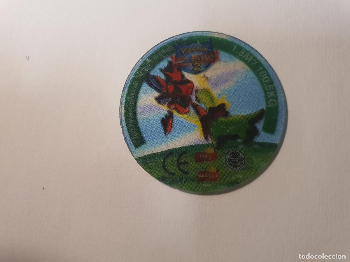 Juguetes antiguos y juegos de colecci&oacute;n: TAZO POKEMON -- A&Ntilde;O 2002 -- POKEMON TAZOS LEAGUE 2 -- MATUTANO - ESPA&Ntilde;A -- N&ordm; 154 212