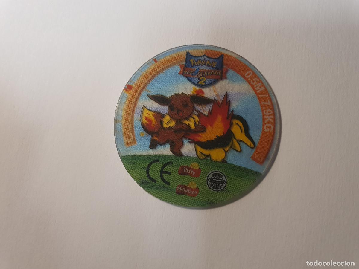 Juguetes antiguos y juegos de colecci&oacute;n: TAZO POKEMON -- A&Ntilde;O 2002 -- POKEMON TAZOS LEAGUE 2 -- MATUTANO - ESPA&Ntilde;A -- N&ordm; 155 133