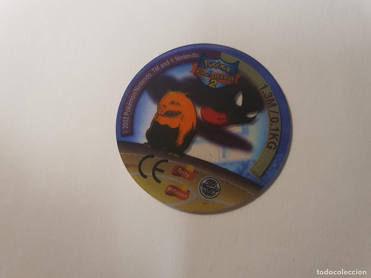 Juguetes antiguos y juegos de colecci&oacute;n: TAZO POKEMON -- A&Ntilde;O 2002 -- POKEMON TAZOS LEAGUE 2 -- MATUTANO - ESPA&Ntilde;A -- N&ordm; 96 92