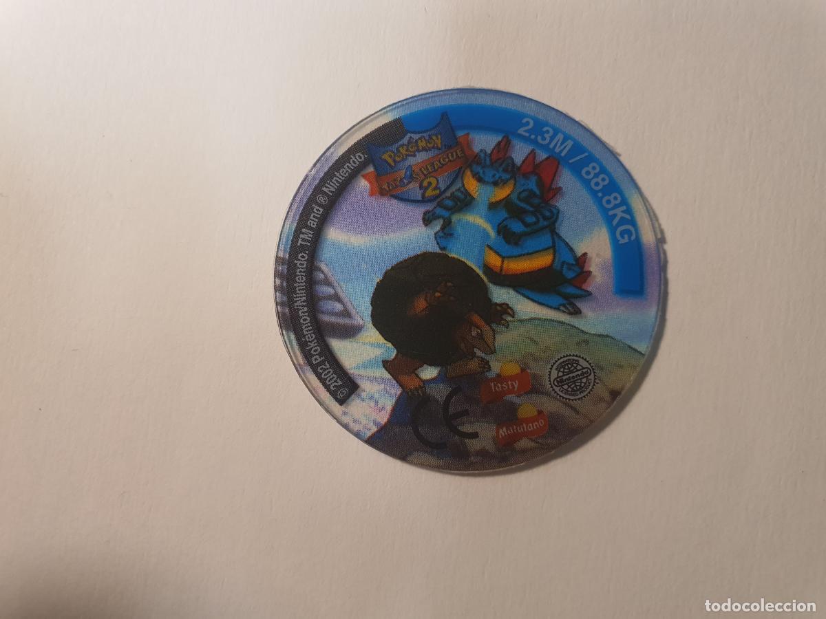 Juguetes antiguos y juegos de colecci&oacute;n: TAZO POKEMON -- A&Ntilde;O 2002 -- POKEMON TAZOS LEAGUE 2 -- MATUTANO - ESPA&Ntilde;A -- N&ordm; 160 76