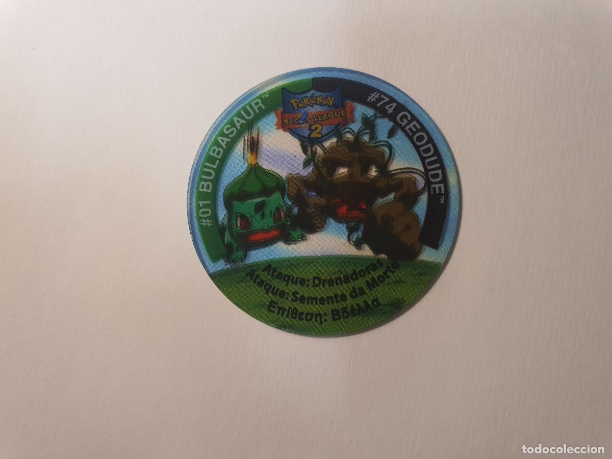 Juguetes antiguos y juegos de colecci&oacute;n: TAZO POKEMON -- A&Ntilde;O 2002 -- POKEMON TAZOS LEAGUE 2 -- MATUTANO - ESPA&Ntilde;A -- N&ordm; 1 74