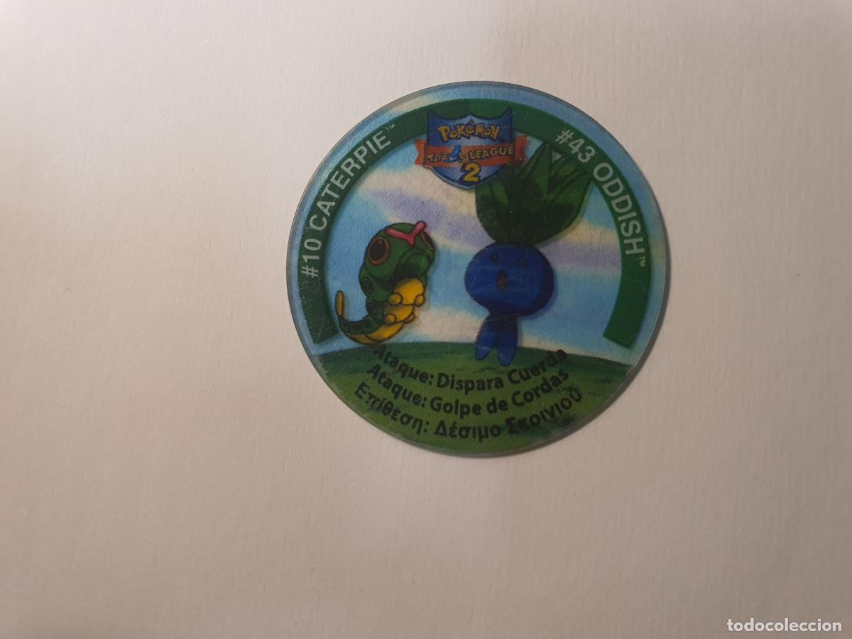Juguetes antiguos y juegos de colecci&oacute;n: TAZO POKEMON -- A&Ntilde;O 2002 -- POKEMON TAZOS LEAGUE 2 -- MATUTANO - ESPA&Ntilde;A -- N&ordm; 10 43