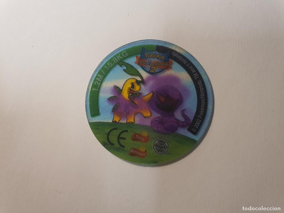Juguetes antiguos y juegos de colecci&oacute;n: TAZO POKEMON -- A&Ntilde;O 2002 -- POKEMON TAZOS LEAGUE 2 -- MATUTANO - ESPA&Ntilde;A -- N&ordm; 24 153
