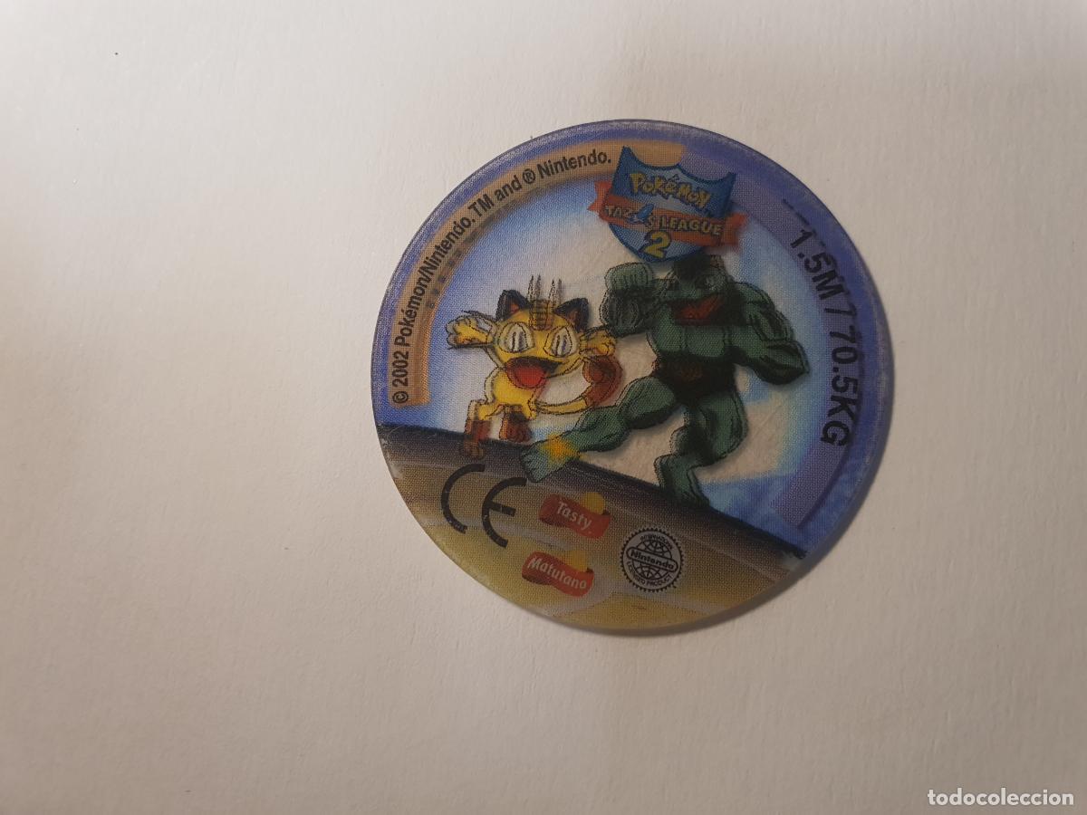 Juguetes antiguos y juegos de colecci&oacute;n: TAZO POKEMON -- A&Ntilde;O 2002 -- POKEMON TAZOS LEAGUE 2 -- MATUTANO - ESPA&Ntilde;A -- N&ordm; 67 52