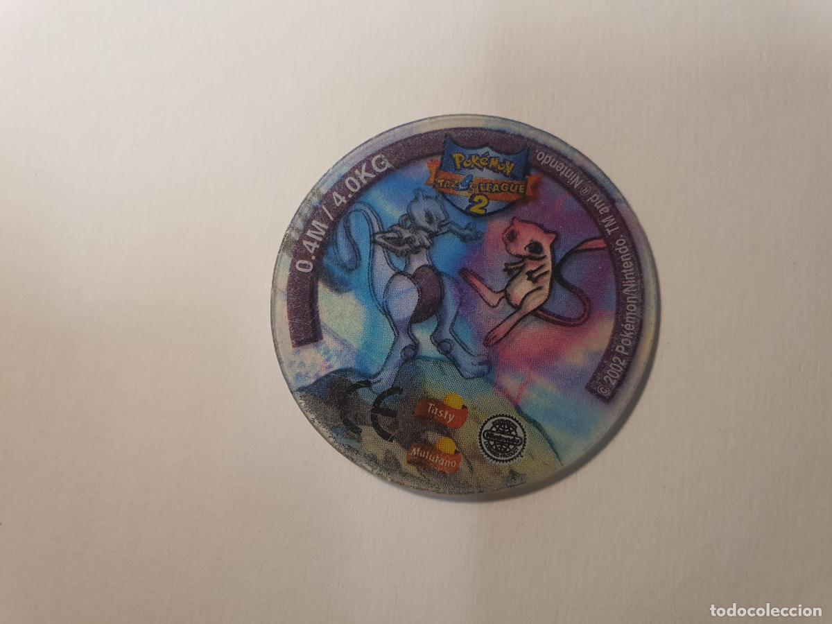 Juguetes antiguos y juegos de colecci&oacute;n: TAZO POKEMON -- A&Ntilde;O 2002 -- POKEMON TAZOS LEAGUE 2 -- MATUTANO - ESPA&Ntilde;A -- N&ordm; 150 151