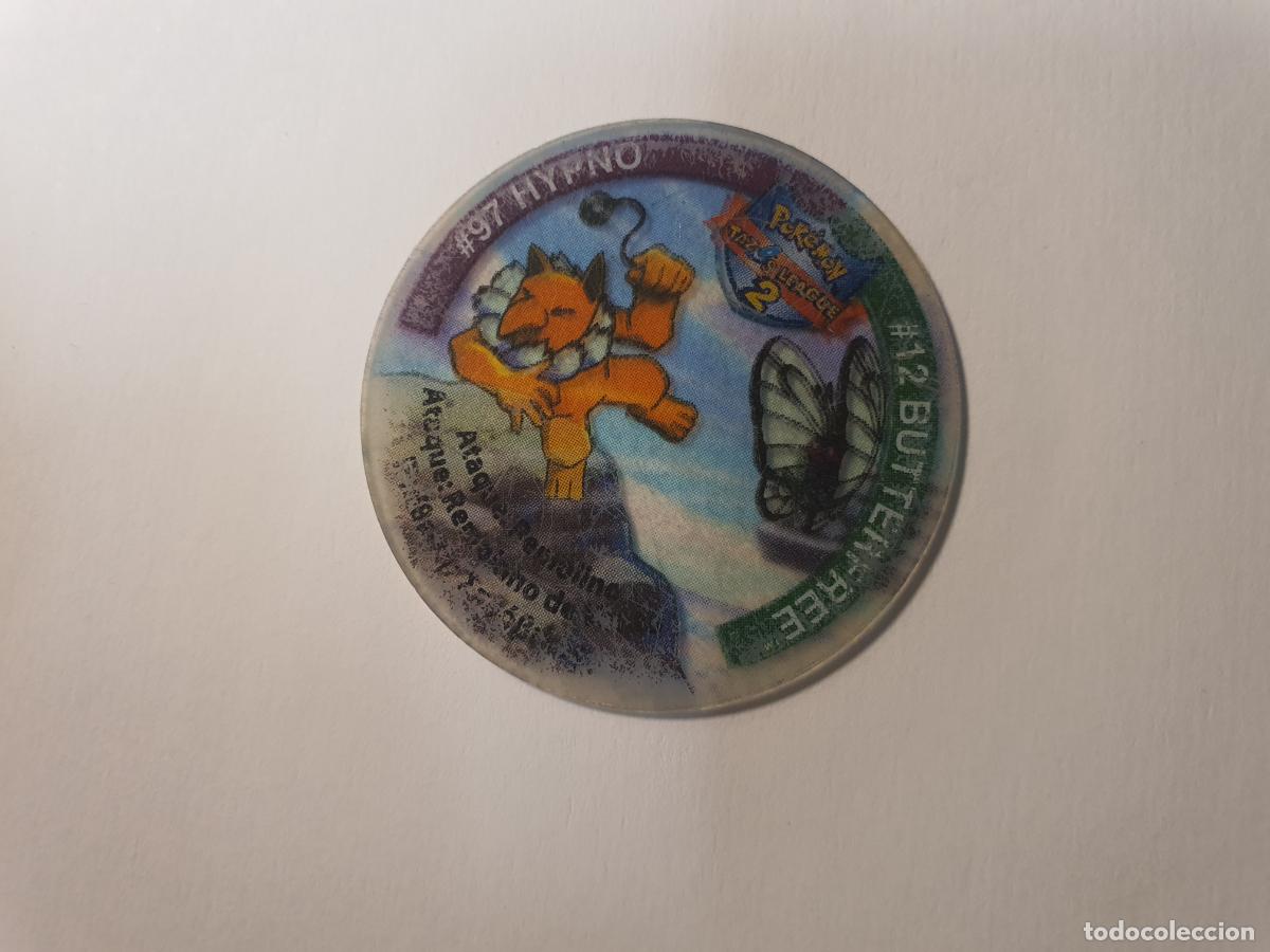Juguetes antiguos y juegos de colecci&oacute;n: TAZO POKEMON -- A&Ntilde;O 2002 -- POKEMON TAZOS LEAGUE 2 -- MATUTANO - ESPA&Ntilde;A -- N&ordm; 97 12