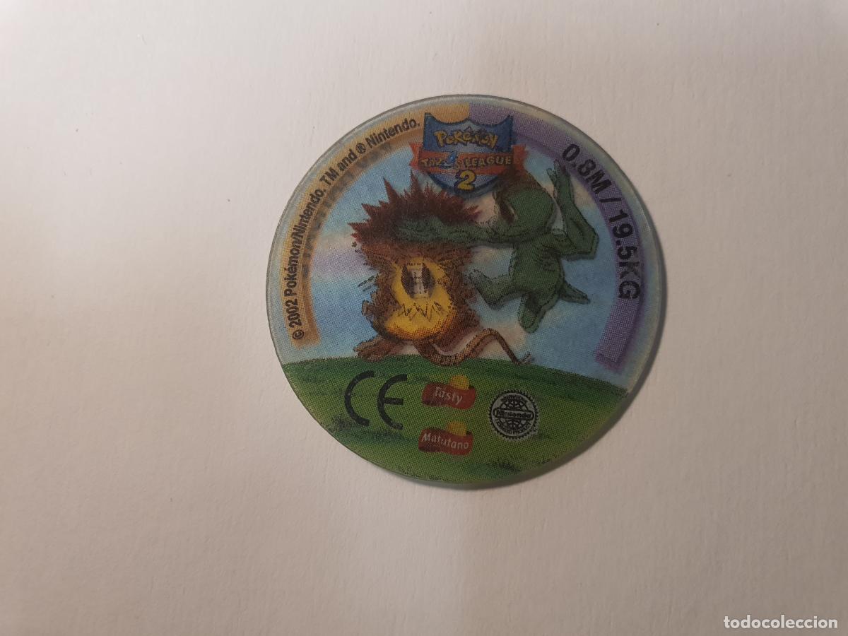 Juguetes antiguos y juegos de colecci&oacute;n: TAZO POKEMON -- A&Ntilde;O 2002 -- POKEMON TAZOS LEAGUE 2 -- MATUTANO - ESPA&Ntilde;A -- N&ordm; 66 20