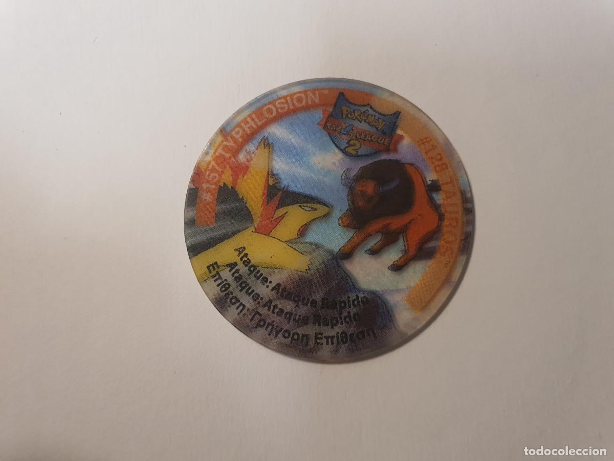 Juguetes antiguos y juegos de colecci&oacute;n: TAZO POKEMON -- A&Ntilde;O 2002 -- POKEMON TAZOS LEAGUE 2 -- MATUTANO - ESPA&Ntilde;A -- N&ordm; 157 128
