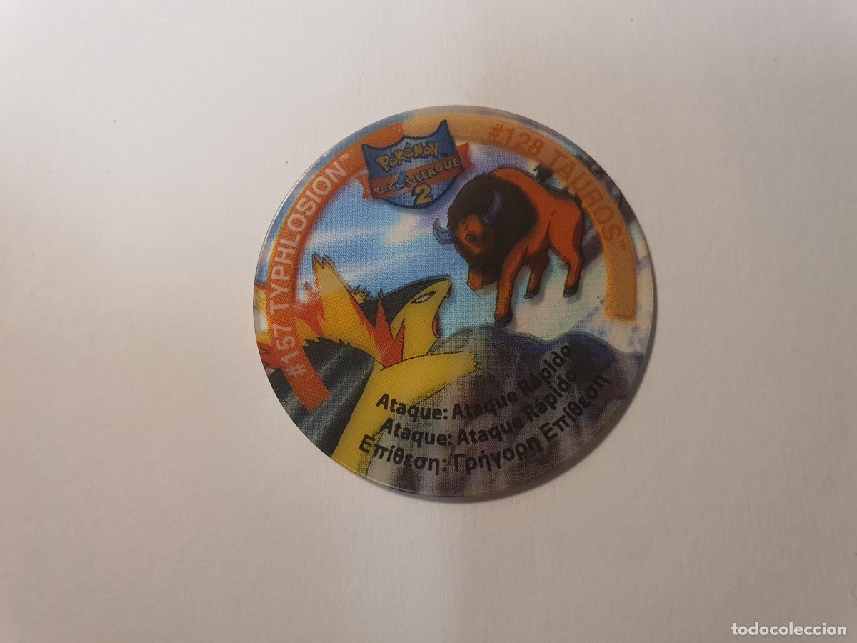 Juguetes antiguos y juegos de colecci&oacute;n: TAZO POKEMON -- A&Ntilde;O 2002 -- POKEMON TAZOS LEAGUE 2 -- MATUTANO - ESPA&Ntilde;A -- N&ordm; 157 128