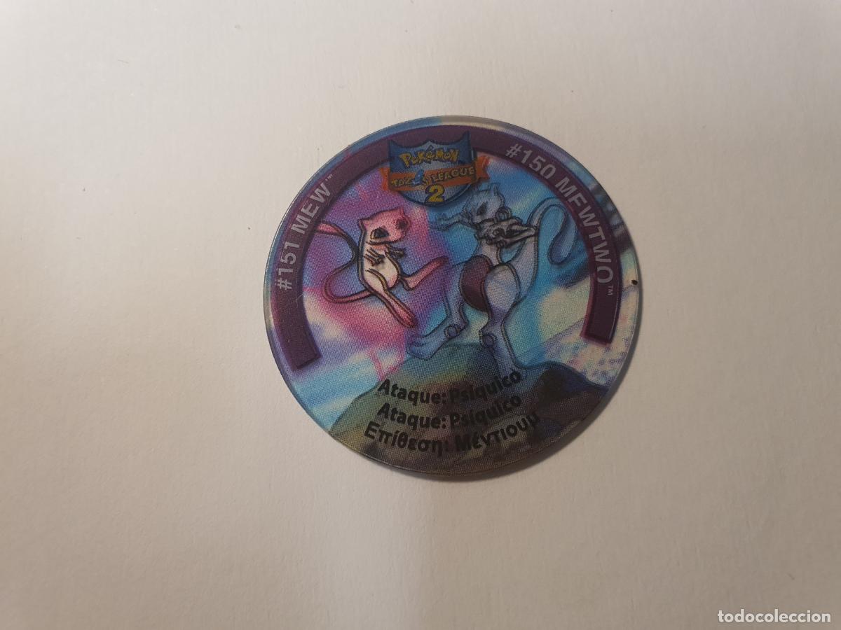 Juguetes antiguos y juegos de colecci&oacute;n: TAZO POKEMON -- A&Ntilde;O 2002 -- POKEMON TAZOS LEAGUE 2 -- MATUTANO - ESPA&Ntilde;A -- N&ordm; 151 150