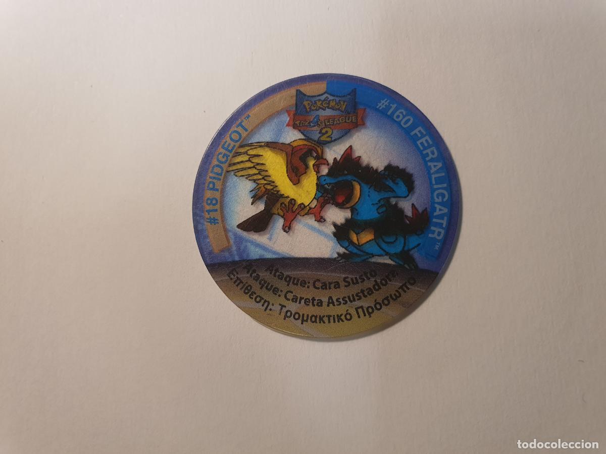 Juguetes antiguos y juegos de colecci&oacute;n: TAZO POKEMON -- A&Ntilde;O 2002 -- POKEMON TAZOS LEAGUE 2 -- MATUTANO - ESPA&Ntilde;A -- N&ordm; 18 160