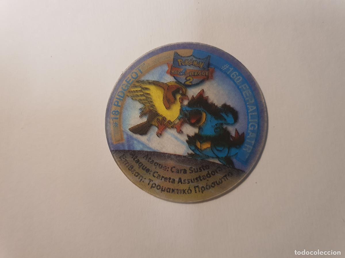 Antique Toys and Collectible Games: TAZO POKEMON -- A&Ntilde;O 2002 -- POKEMON TAZOS LEAGUE 2 -- MATUTANO - ESPA&Ntilde;A -- N&ordm; 18 160