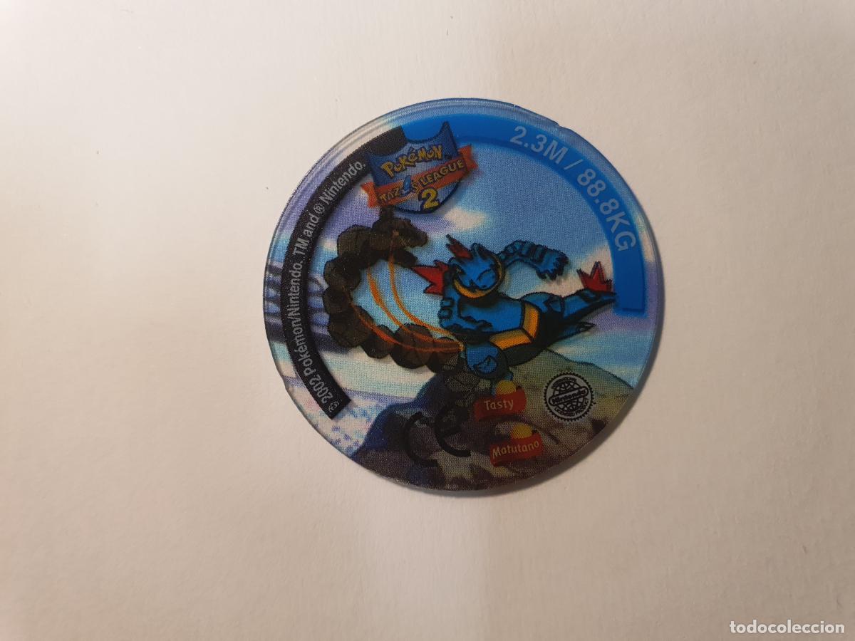 Antique Toys and Collectible Games: TAZO POKEMON -- A&Ntilde;O 2002 -- POKEMON TAZOS LEAGUE 2 -- MATUTANO - ESPA&Ntilde;A -- N&ordm; 160 95