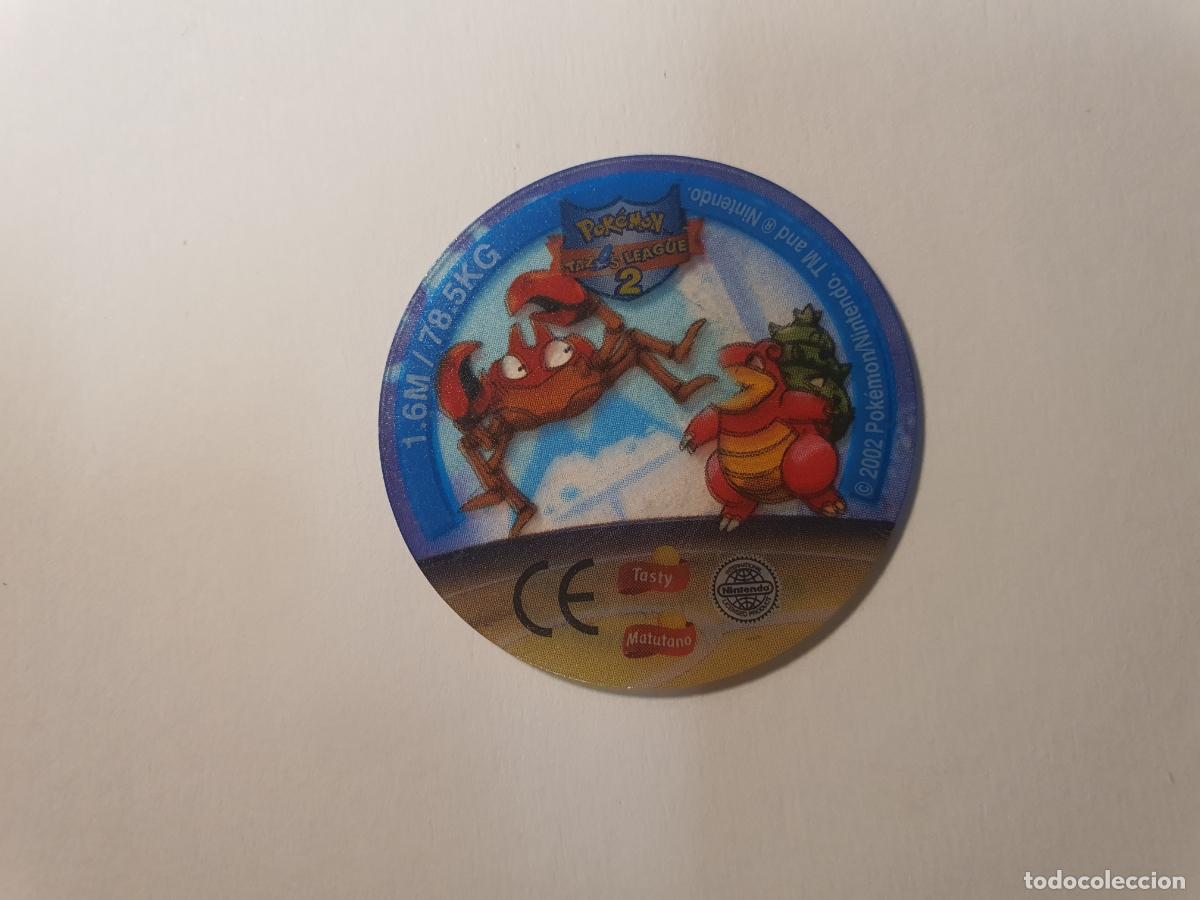 Antique Toys and Collectible Games: TAZO POKEMON -- A&Ntilde;O 2002 -- POKEMON TAZOS LEAGUE 2 -- MATUTANO - ESPA&Ntilde;A -- N&ordm; 80 98