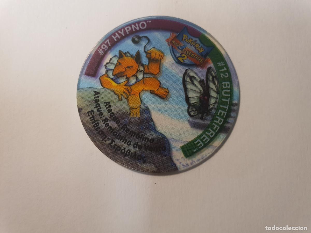 Antique Toys and Collectible Games: TAZO POKEMON -- A&Ntilde;O 2002 -- POKEMON TAZOS LEAGUE 2 -- MATUTANO - ESPA&Ntilde;A -- N&ordm; 97 12