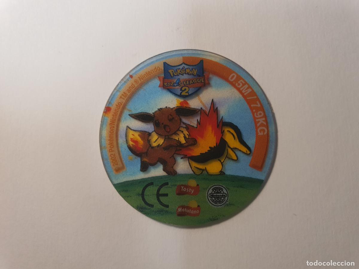 Antique Toys and Collectible Games: TAZO POKEMON -- A&Ntilde;O 2002 -- POKEMON TAZOS LEAGUE 2 -- MATUTANO - ESPA&Ntilde;A -- N&ordm; 155 133