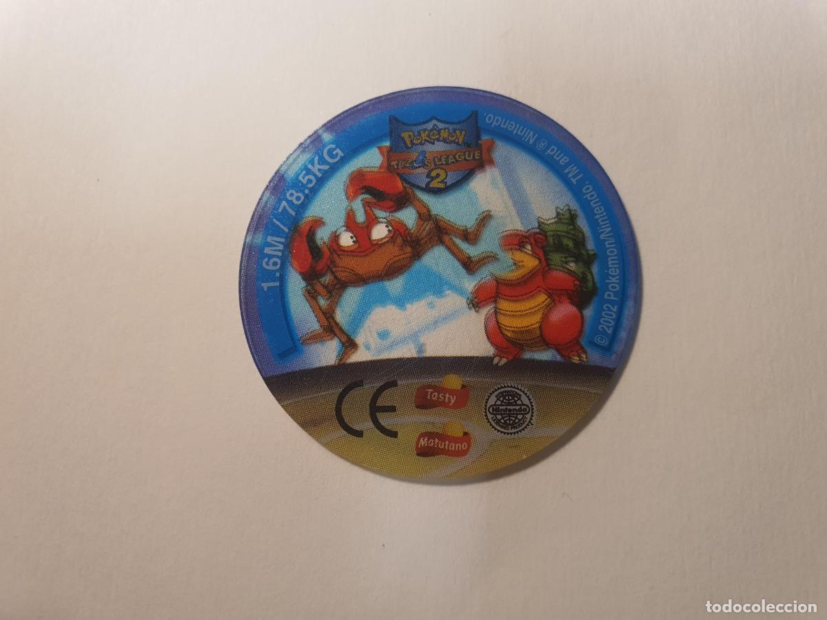Antique Toys and Collectible Games: TAZO POKEMON -- A&Ntilde;O 2002 -- POKEMON TAZOS LEAGUE 2 -- MATUTANO - ESPA&Ntilde;A -- N&ordm; 80 98