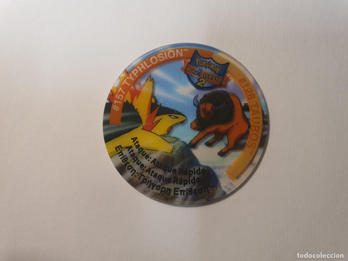 Antique Toys and Collectible Games: TAZO POKEMON -- A&Ntilde;O 2002 -- POKEMON TAZOS LEAGUE 2 -- MATUTANO - ESPA&Ntilde;A -- N&ordm; 157 128