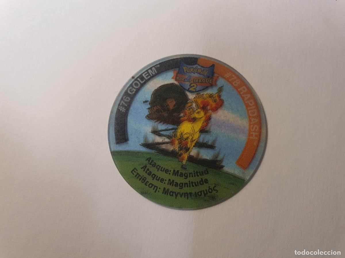 Antique Toys and Collectible Games: TAZO POKEMON -- A&Ntilde;O 2002 -- POKEMON TAZOS LEAGUE 2 -- MATUTANO - ESPA&Ntilde;A -- N&ordm; 76 78