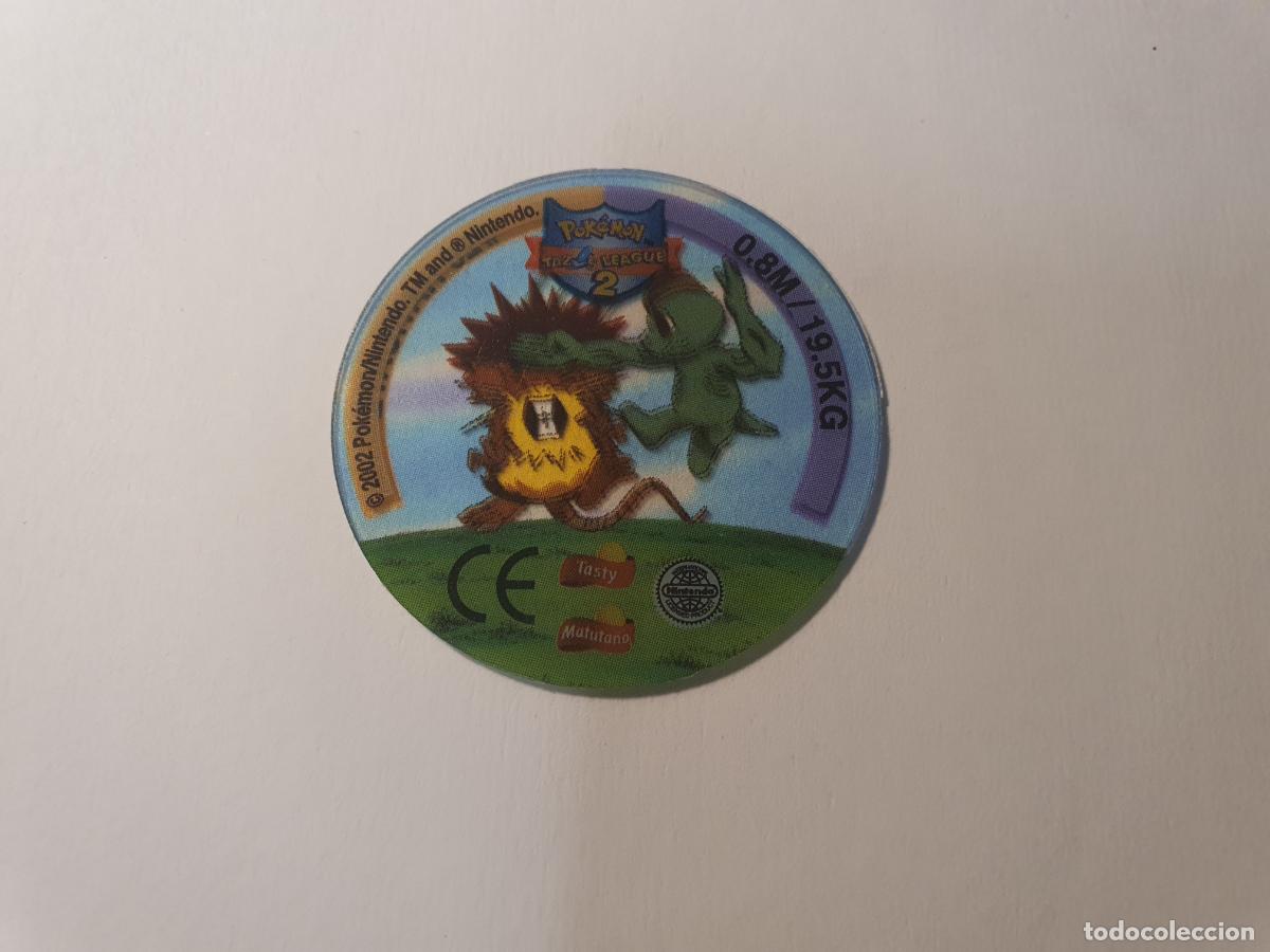 Juguetes antiguos y juegos de colecci&oacute;n: TAZO POKEMON -- A&Ntilde;O 2002 -- POKEMON TAZOS LEAGUE 2 -- MATUTANO - ESPA&Ntilde;A -- N&ordm; 66 20
