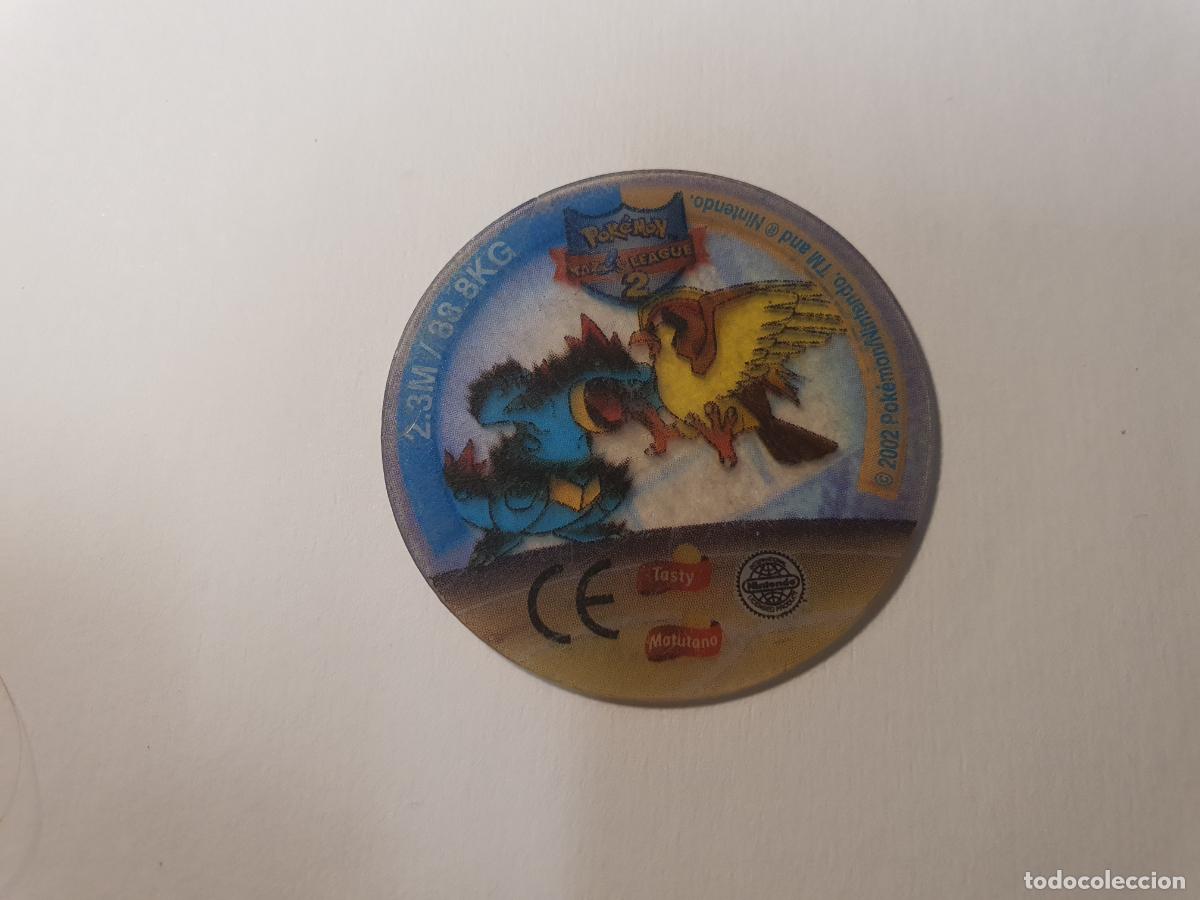 Juguetes antiguos y juegos de colecci&oacute;n: TAZO POKEMON -- A&Ntilde;O 2002 -- POKEMON TAZOS LEAGUE 2 -- MATUTANO - ESPA&Ntilde;A -- N&ordm; 18 160