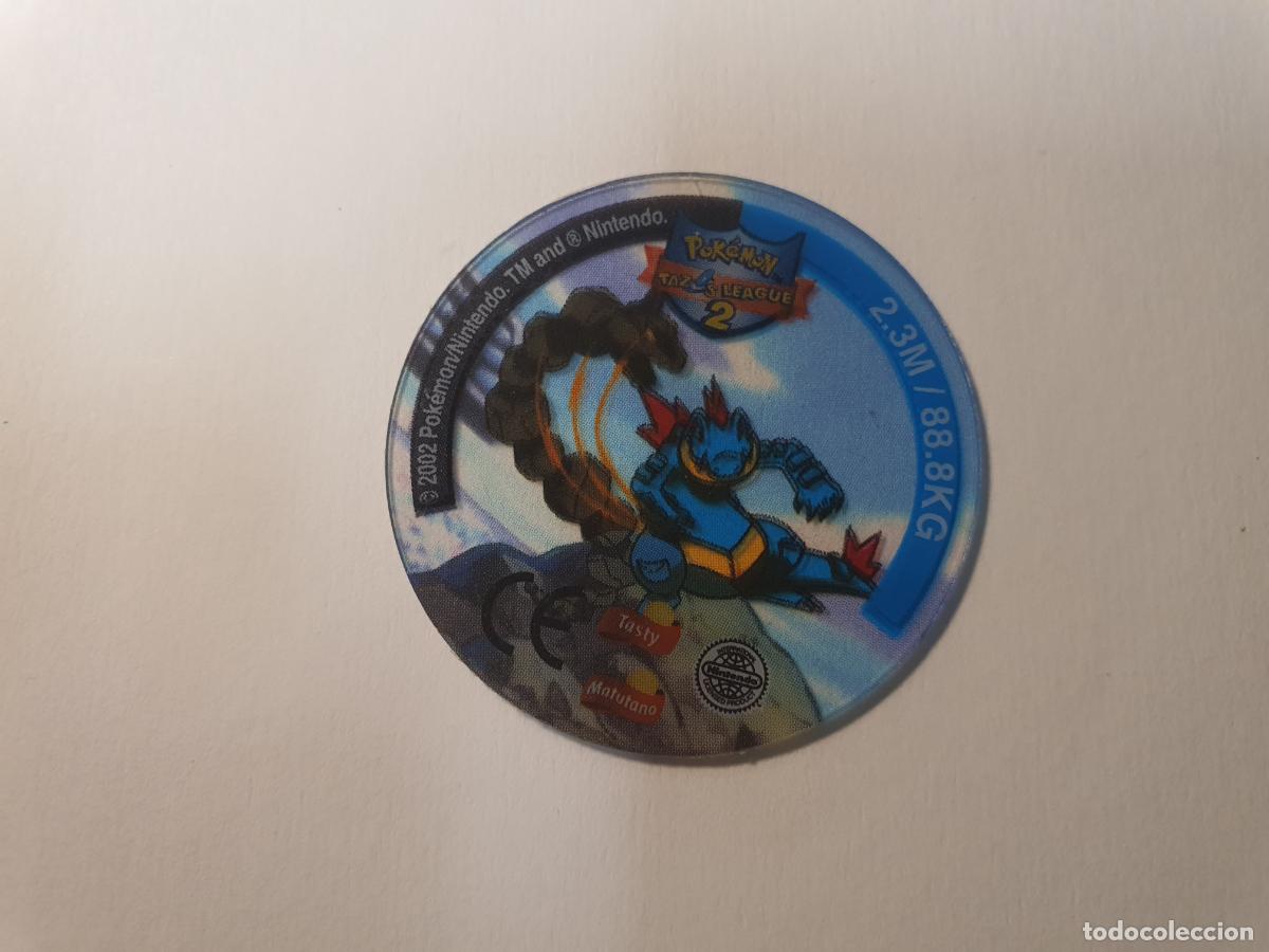 Juguetes antiguos y juegos de colecci&oacute;n: TAZO POKEMON -- A&Ntilde;O 2002 -- POKEMON TAZOS LEAGUE 2 -- MATUTANO - ESPA&Ntilde;A -- N&ordm; 160 95