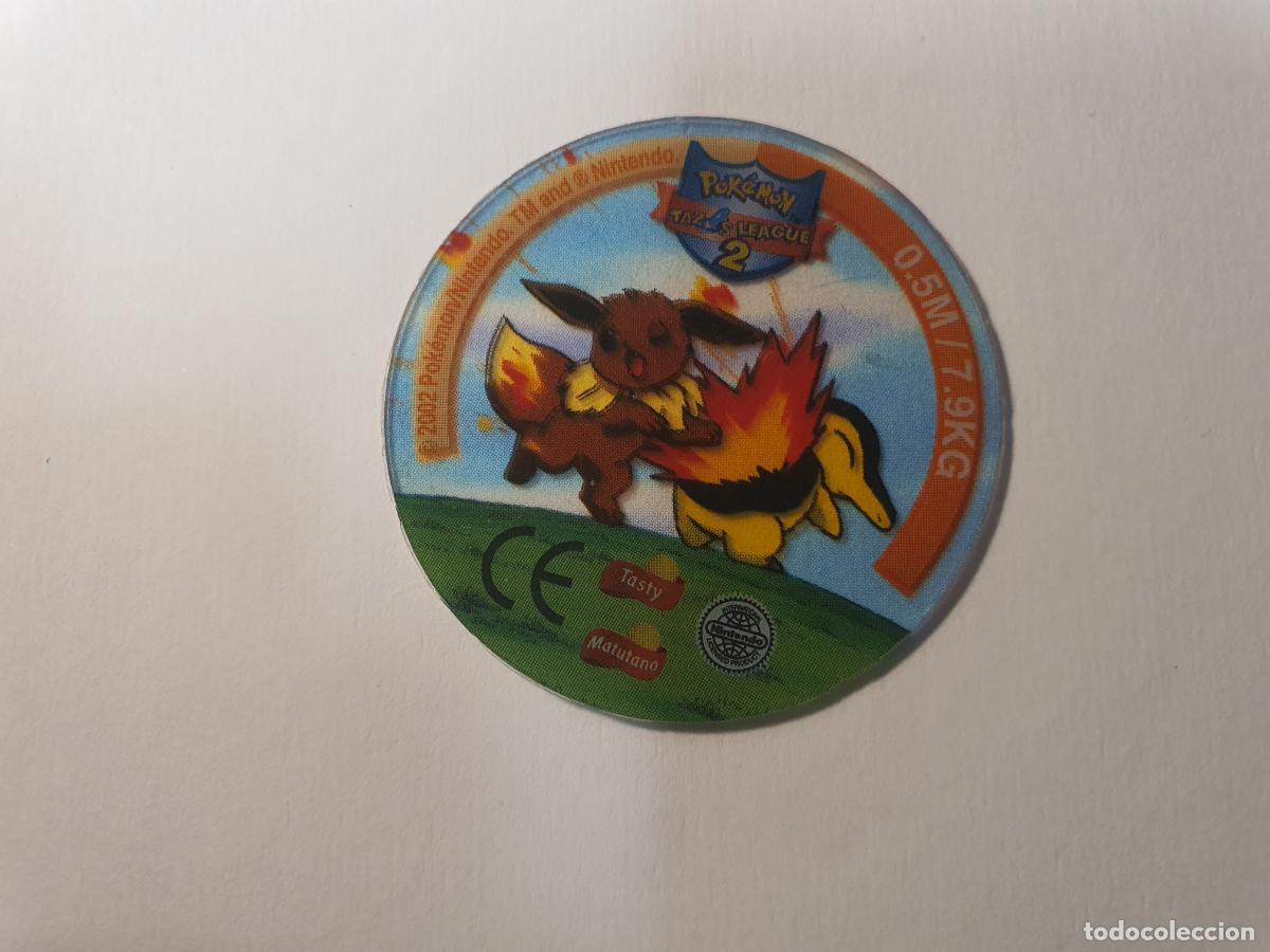 Juguetes antiguos y juegos de colecci&oacute;n: TAZO POKEMON -- A&Ntilde;O 2002 -- POKEMON TAZOS LEAGUE 2 -- MATUTANO - ESPA&Ntilde;A -- N&ordm; 155 133