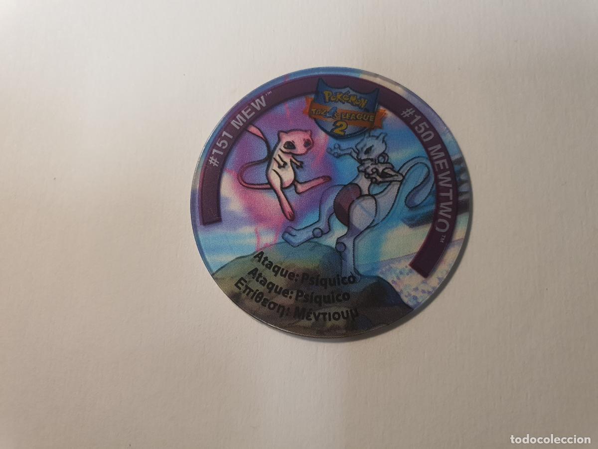 Juguetes antiguos y juegos de colecci&oacute;n: TAZO POKEMON -- A&Ntilde;O 2002 -- POKEMON TAZOS LEAGUE 2 -- MATUTANO - ESPA&Ntilde;A -- N&ordm; 151 150