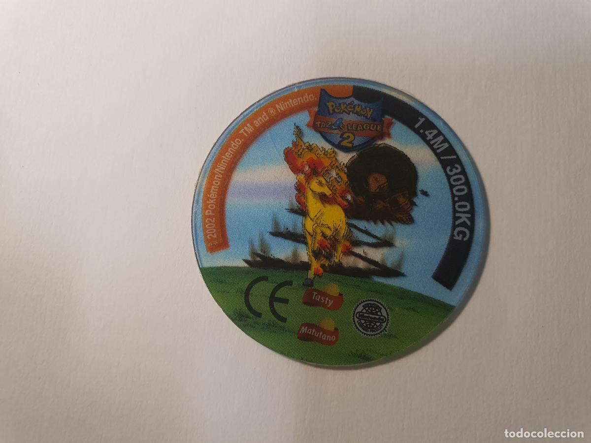Juguetes antiguos y juegos de colecci&oacute;n: TAZO POKEMON -- A&Ntilde;O 2002 -- POKEMON TAZOS LEAGUE 2 -- MATUTANO - ESPA&Ntilde;A -- N&ordm; 76 78