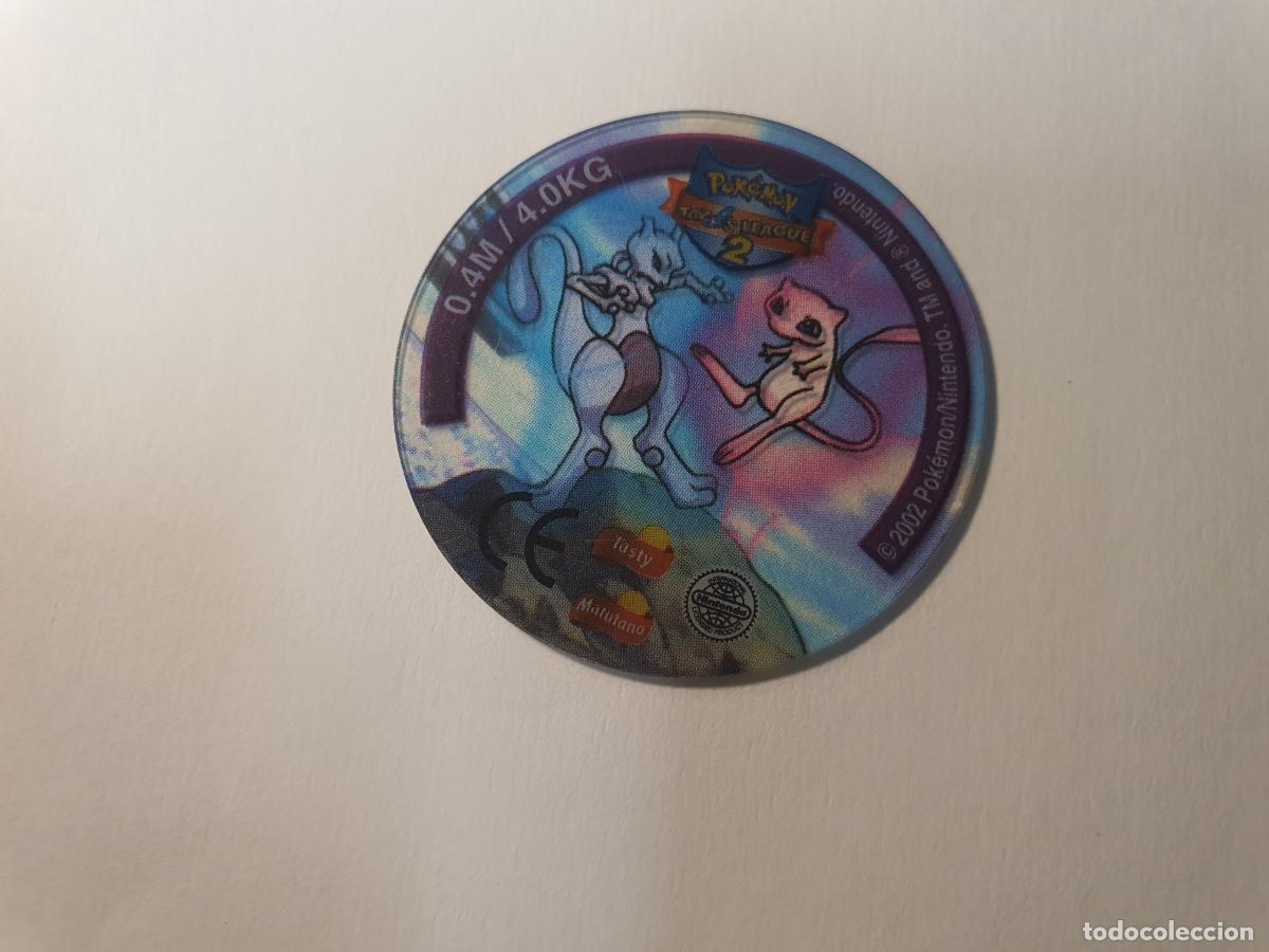 Juguetes antiguos y juegos de colecci&oacute;n: TAZO POKEMON -- A&Ntilde;O 2002 -- POKEMON TAZOS LEAGUE 2 -- MATUTANO - ESPA&Ntilde;A -- N&ordm; 150 151