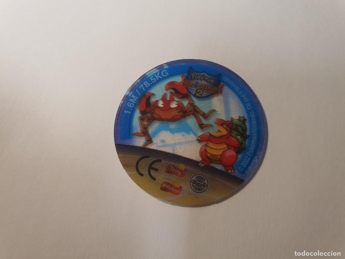 Juguetes antiguos y juegos de colecci&oacute;n: TAZO POKEMON -- A&Ntilde;O 2002 -- POKEMON TAZOS LEAGUE 2 -- MATUTANO - ESPA&Ntilde;A -- N&ordm; 80 98