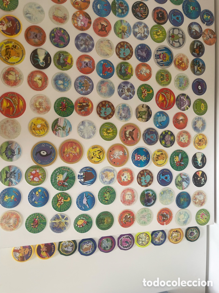 Juguetes antiguos y juegos de colecci&oacute;n: Tazos Matutano Pokemon