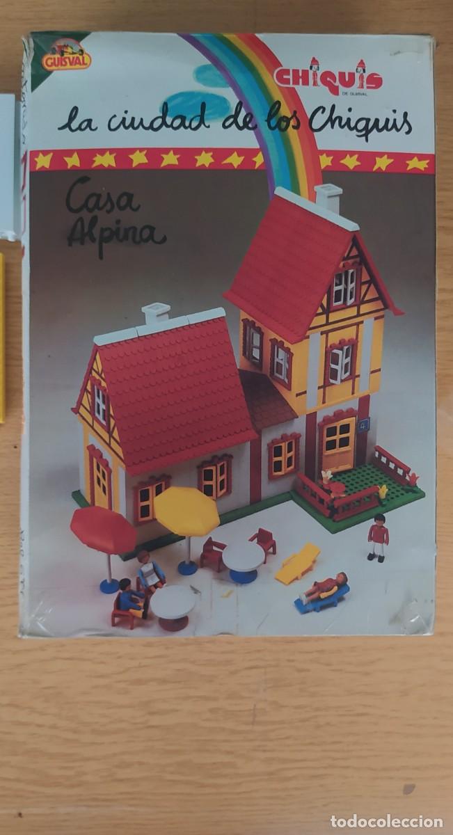 Juguetes antiguos y juegos de colecci&oacute;n: CHIQUIS LA CIUDAD DE LOS CHIQUIS CASA ALPINA GUISVAL