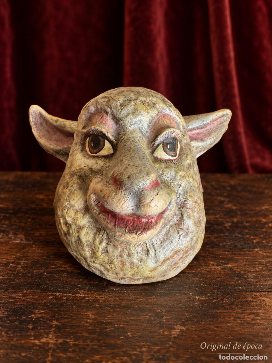 Giocattoli antichi e Giochi di collezione: (MA-260900)MASCARA DE CARTON PIEDRA DEL MAESTRO ALEXANDRE JODAR PASCUAL (EL MUSSOL)