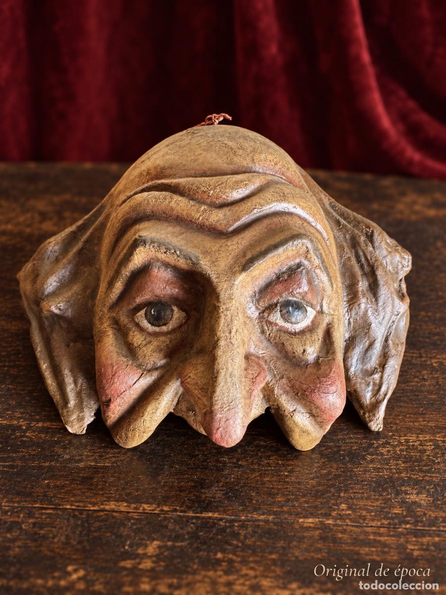 Jouets Anciens et Jeux de collection: (MA-260905)MASCARA DE CARTON PIEDRA DEL MAESTRO ALEXANDRE JODAR PASCUAL (EL MUSSOL)